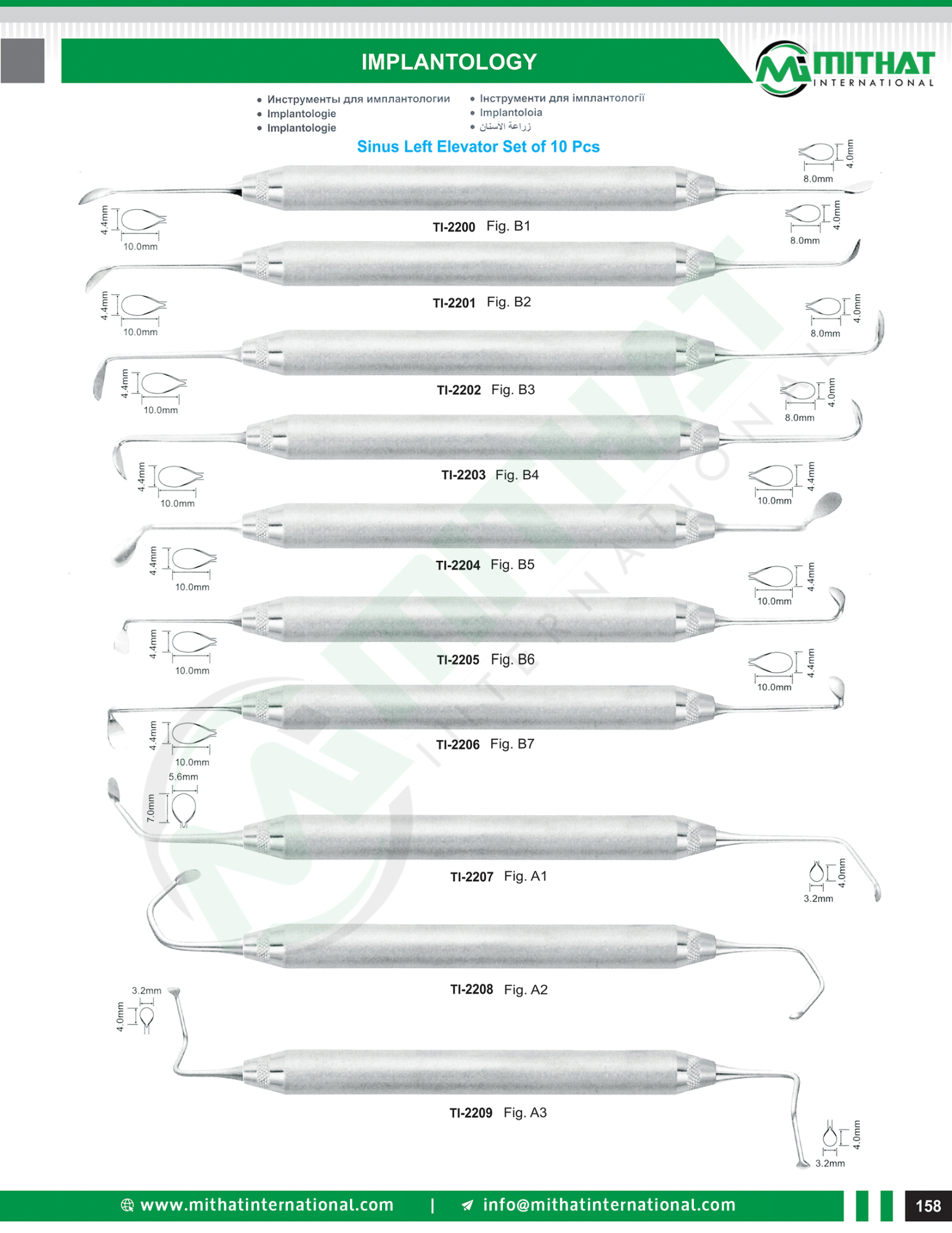 Dental Implant Instruments